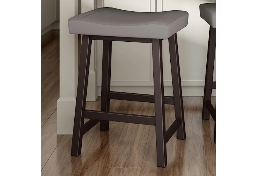 Farmhouse 26" Miller Stool by Amisco at Esprit Decor Home Furnishings